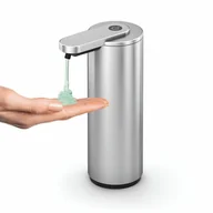 Pojemniki łazienkowe - Bezdotykowy dozownik do mydła 200 ml TERVO  kod: ZACK-40542 - NATYCHMIASTOWA WYSYŁKA !! - miniaturka - grafika 1