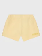 Spodenki damskie - Guess Szorty materiałowe K3GD11 KA6R3 Beżowy Regular Fit - miniaturka - grafika 1