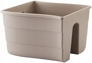 Doniczka Na Balustradę Wave 30 | Taupe - Donice - miniaturka - grafika 1