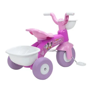 INJUSA Rowerek Trójkołowy Trico Minnie - Rowerki trójkołowe - miniaturka - grafika 2