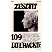 FZL ZESZYTY LITERACKIE 109