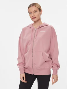 Converse Bluza Os Wordmark Fz Hoodie 10024532-A07 Różowy Regular Fit - Bluzy damskie - miniaturka - grafika 1