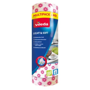 Vileda Ściereczka uniwersalna Light&Soft rolka (159516) - Ściereczki, gąbki, czyściki - miniaturka - grafika 10
