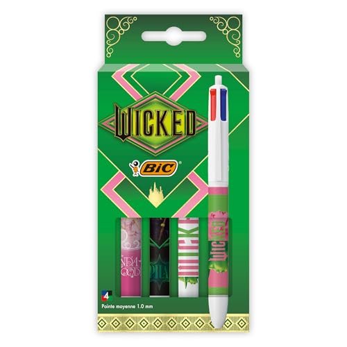 BIC Wicked 4-kolorowy wysuwany długopis, 4 sztuki