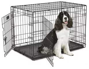 MidWest Contour Klatka dla psa 93x59,5x62cm [836DD] - Sprzęt podróżny i transportery dla psów - miniaturka - grafika 2