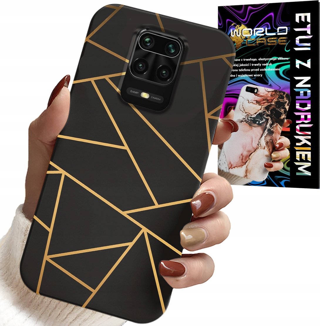 ETUI DO XIAOMI NOTE 9 PRO / 9S - ELEGANCKIE MODNE WZORY OBUDOWA CASE
