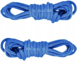 NIEBIESKIE Okrągłe Sznurówki do Adidasów butów outdoor Sznurowadła 60 cm - Akcesoria obuwnicze NIEBIESKIE Okrągłe Sznurówki do Adidasów butów outdoor Sznurowadła 60 cm - Akcesoria obuwnicze - miniaturka - grafika 1