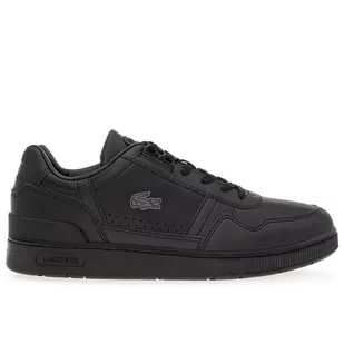 Buty Lacoste T-Clip Sneakers 746SMA0071-02H - czarne - Buty sportowe męskie - miniaturka - grafika 1