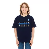 Piłka nożna - FC International Mediolan S.p.A. Piłka nożna Piłkarzyki T-Shirt Dla dzieci i młodzieży, Granatowy, 8 lat - miniaturka - grafika 1
