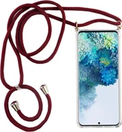 Etui i futerały do telefonów - Etui Samsung Galaxy Etui na telefon komórkowy Slim Cover Etui na telefon komórkowy Pasek na sznurek, do telefonu komórkowego: Samsung Galaxy A50, wybierz pasek: czerwony - miniaturka - grafika 1