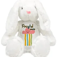 Maskotki i pluszaki - Miś Maskotka Przytulanka Króliczek PRZYTUL MNIE Wz - miniaturka - grafika 1