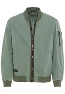 Bluzy męskie - camel active Męska bluza 430410/1O58 Bluza męska, zielona (Bottle Green), 34, zielone butelki - miniaturka - grafika 1