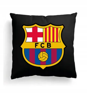 FC BARCELONA Miękka PODUSZKA Barca + IMIĘ Prezent - Poduszki dekoracyjne - miniaturka - grafika 1
