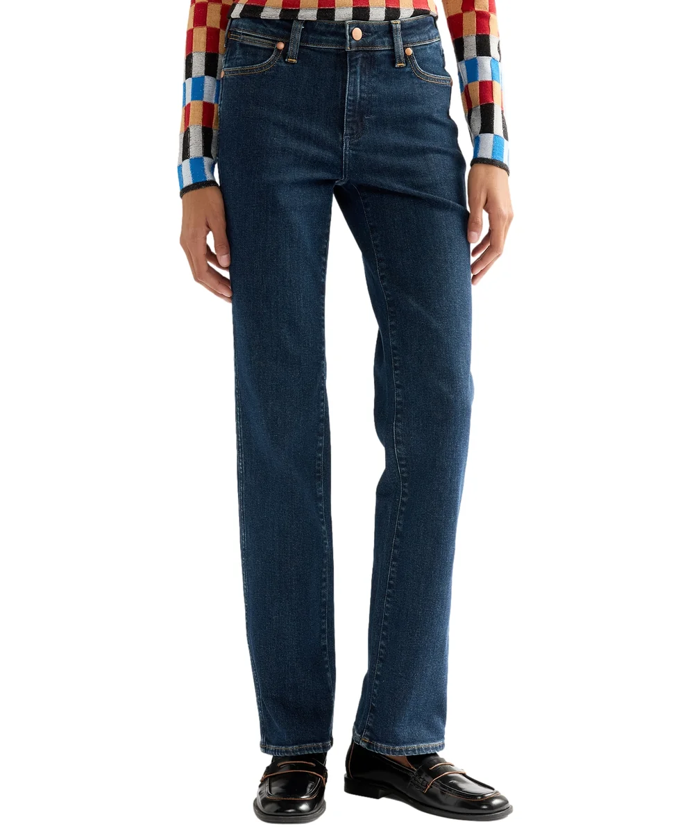 Jeansy Wrangler Straight 112388325 Indigo Eclipse W 31 / L 32