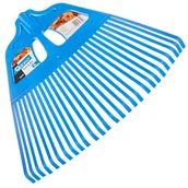 Grabie i motyki - Grabie 58cm plastik 27 zębów bez trzonka Geko G66533 do liści - miniaturka - grafika 1