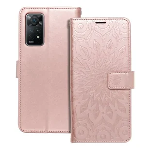 OEM Kabura Mezzo Book Do Xiaomi Redmi Note 11 Pro / 11 Pro 5g Mandala Złoty Róż - Etui i futerały do telefonów - miniaturka - grafika 1
