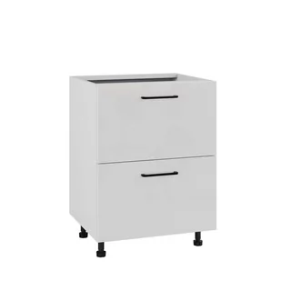 Siena Szafka Dolna Ds-60-2W-1Wew Modern Biały Mat - Meble kuchenne - miniaturka - grafika 1