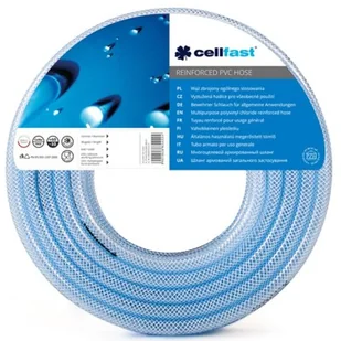 Cellfast Wąż zbrojony ogólnego stosowania 50mb 10,0x3,0 mm 20-105 - Węże ogrodowe i zraszacze - miniaturka - grafika 1