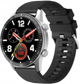 Smartwatch - Gravity Srebrny Bransoleta + Pasek GT10-6 - miniaturka - grafika 1