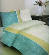 Pościel - Faro, Pościel bawełniana Klasyczna elegancja 220x200+2x70x80 cm - miniaturka - grafika 1