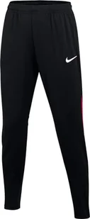 Nike Spodnie damskie W Nk Df Acdpr Pant Kpz, czarne/jasne crimson/białe, DH9273-013, S - Spodnie damskie - miniaturka - grafika 1