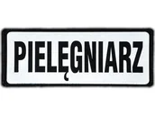 Odzież robocza - Emblemat Pielęgniarz Odblaskowy Na Rzepie 13 X 5 Cm Nowy - miniaturka - grafika 1