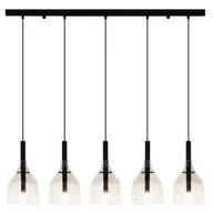 Lampy sufitowe - Wisząca lampa nad wyspę Botor 5098 Shilo punktowa belka metalowa czarny - miniaturka - grafika 1
