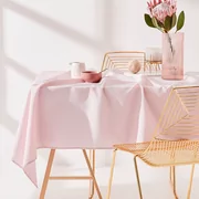 Obrus na stół LUKRECJA 130 x 180 cm różowy