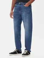 Spodnie męskie - Guess Jeans Jeansy M5BA90 D002C Niebieski Tapered Fit - miniaturka - grafika 1