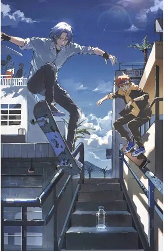 Plakat Anime SK8 the Infinity sk8_033 A2 (custom)