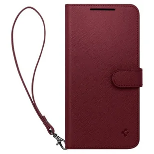 Spigen Etui Wallet S Plus do Samsung Galaxy S23+ Bordowy - Etui i futerały do telefonów - miniaturka - grafika 1