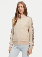 Bluzy damskie - Guess Bluza V2YQ16 KB3P2 Beżowy Regular Fit - miniaturka - grafika 1