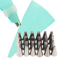 Pozostałe akcesoria kuchenne - RĘKAW CUKIERNICZY CIAST DEKORATOR TORTÓW 24 TYLKI - miniaturka - grafika 1