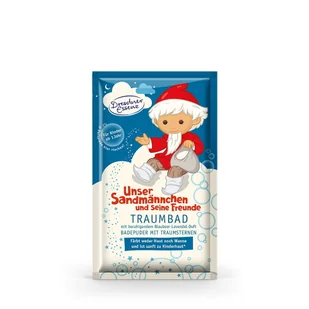 Dresdner Essenz - Traumbad Sandmännchen - Little Sandman i Przyjaciele - Sól do kąpieli dla dzieci - Kąpiel Marzeń Z Gwiazdkami - 60 g - Kosmetyki kąpielowe dla dzieci Dresdner Essenz - Traumbad Sandmännchen - Little Sandman i Przyjaciele - Sól do kąpieli dla dzieci - Kąpiel Marzeń Z Gwiazdkami - 60 g - Kosmetyki kąpielowe dla dzieci - miniaturka - grafika 1