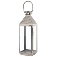 Poduszki ogrodowe - Beliani Lampion srebrny 55 cm BALI - miniaturka - grafika 1