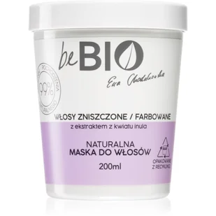 beBIO naturalna maska włosy farbowane 200 ml - Maski do włosów - miniaturka - grafika 1