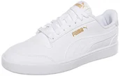 Sneakersy damskie - PUMA Sneakersy unisex, biały - Puma białe Puma Team Gold - 45 EU - miniaturka - grafika 1