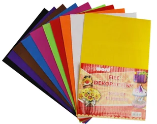 Filc dekoracyjny MIX kolorów 20x30 "10 - Pozostałe książki - miniaturka - grafika 1