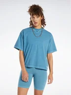 Koszulki i topy damskie - Reebok T-Shirt Classics Natural Dye Boxy T-Shirt HT7857 Niebieski - miniaturka - grafika 1