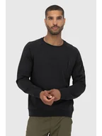 Bluzy męskie - alife and kickin Bluza "Fabio" w kolorze czarnym - miniaturka - grafika 1