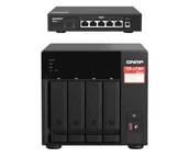 Serwery plików NAS i macierze dyskowe - QNAP TS-473A-SW5T - miniaturka - grafika 1
