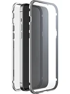 Etui i futerały do telefonów - Black Rock - Etui 360 stopni Glass Case pasuje do Apple iPhone 14 Pro Max I etui na telefon komórkowy, zamknięcie magnetyczne (przezroczyste ze srebrną ramką) - miniaturka - grafika 1