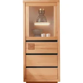 Kredensy - Kredens IV Drewniany z Buku Olejowanego WZ-0159-5602 WZ-0159 Buk G+K Meble Buk Olejowany, Czarny - miniaturka - grafika 1