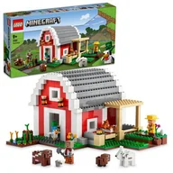 Klocki - LEGO Minecraft Czerwona stodoła 21187 - miniaturka - grafika 1