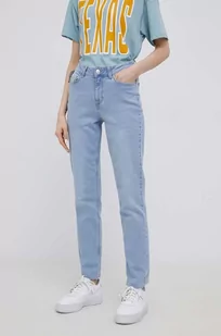 Pieces jeansy damskie medium waist - Spodnie damskie - miniaturka - grafika 1