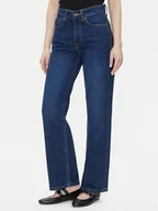 Spodnie damskie - Pepe Jeans Jeansy Robyn PL204901 Niebieski Straight Fit - miniaturka - grafika 1