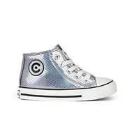 Buty dla dziewczynek - Conguitos Street Style, Trampki dziewczęce, srebrny, 29 EU - miniaturka - grafika 1