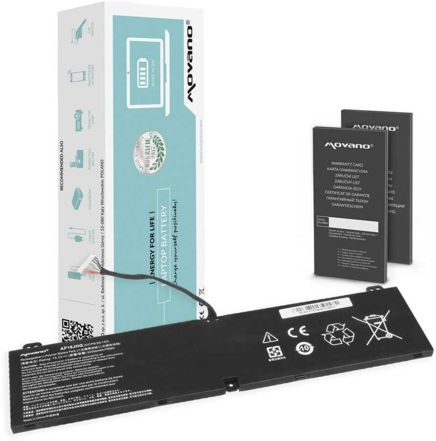 Bateria Movano Bateria Movano do Acer ConceptD 7 CN715, Predator Triton 500 PT515