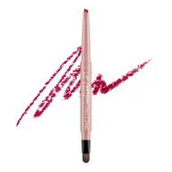 Konturówki do ust - J.Cat Lip Contour Pencil & Brush Automatyczna konturówka do ust z pędzelkiem, 202 Garnet Red - miniaturka - grafika 1