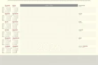 Kalendarze - Telegraph Kalendarz 2026 biuwar - kalendarz - miniaturka - grafika 1